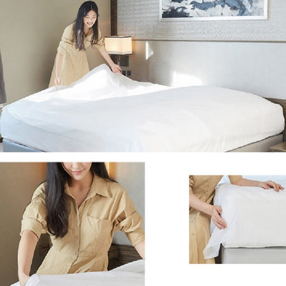 2 PCS Travel Hotel Supplies Disposable Anti-dirty Pillowcase Sheet Quilt Cover 4 In 1 For 2 Person - Bedding by buy2fix | Online Shopping UK | buy2fix