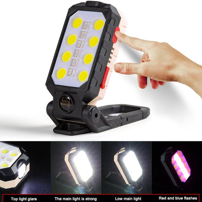 E-SMARTER COB Work Light USB Emergency Flashlight Maintenance Lamp, Style: W598B Small - Camping Lighting by E-SMARTER | Online Shopping UK | buy2fix