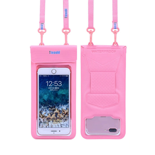 Tteoobl  30m Underwater Mobile Phone Waterproof Bag, Size: Large(Pink) - Waterproof Bag by Tteoobl | Online Shopping UK | buy2fix