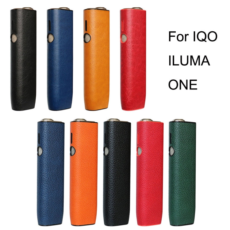 Heat Not Burn E-cigarette Protective Case For IQO ILUMA ONE(Lychee Pattern Red) - E Cigarette Accessories by buy2fix | Online Shopping UK | buy2fix