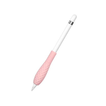 Tablet Stylus Pencil Silicone Case For Apple Pencil 1/2 Gen(Pink) - Pencil Accessories by buy2fix | Online Shopping UK | buy2fix