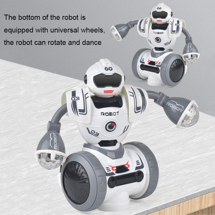 Intelligent Early Education Sound and Light Mechanical Robot Toys, Color: 9 Gray - RC Robots by buy2fix | Online Shopping UK | buy2fix