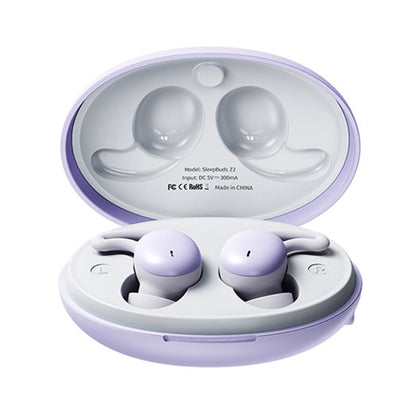 REMAX SleepBuds Z2 Sleep Wireless Music Headphones Half In-Ear Stereo TWS Bluetooth Earphone(Purple) - TWS Earphone by REMAX | Online Shopping UK | buy2fix