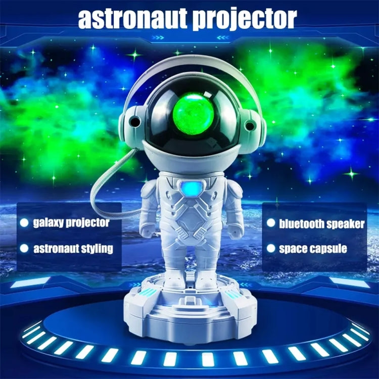 W-4 Bluetooth Speaker  Astronaut Star Projection Lamp Atmosphere Light - Projection Lamp by buy2fix | Online Shopping UK | buy2fix