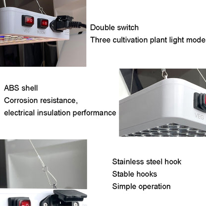 Large Plant Growth Light LED Full Spectrum Fill Light(US Plug) - LED Grow Lights by buy2fix | Online Shopping UK | buy2fix