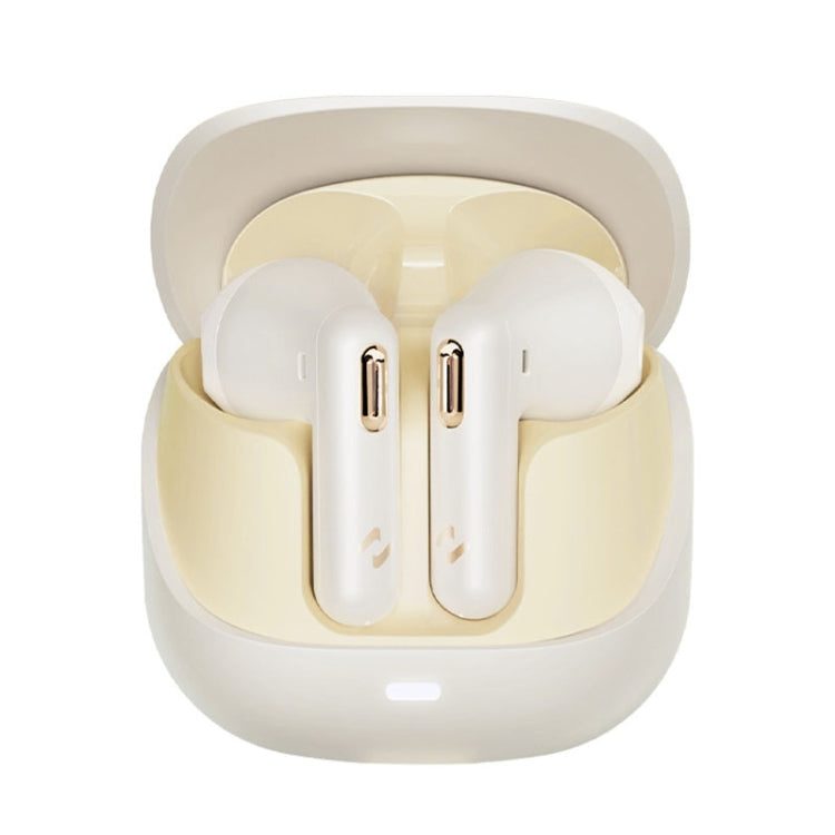 Havit S3 Merle Lite In-Ear ENC Call Noise Reduction Wireless Bluetooth Earphone(Gold White) - Bluetooth Earphone by Havit | Online Shopping UK | buy2fix