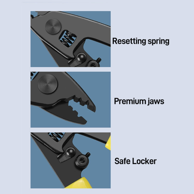 CFS-3 Fiber Optical Stripper 3 Holes Plier for OM1 OM2 OM3 OM4 Fiber Cable Jacket - Lan Cable and Tools by buy2fix | Online Shopping UK | buy2fix