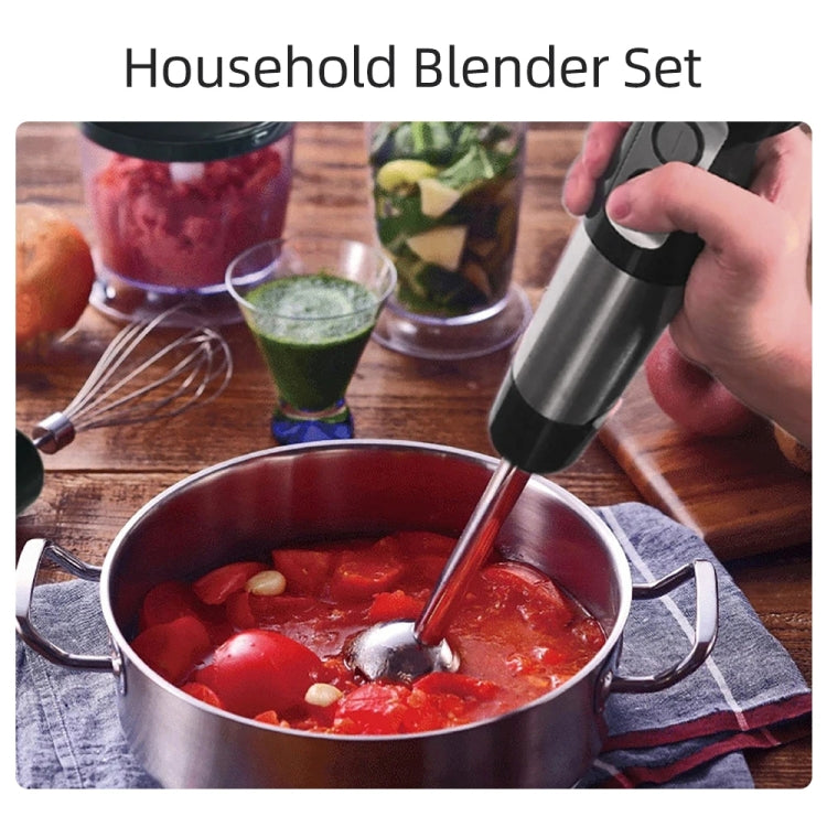 5-in-1 600W Multifunctional  Electric Blender Stainless Steel Food Cooking Stick UK Plug - Stirrer & Squeezer by buy2fix | Online Shopping UK | buy2fix