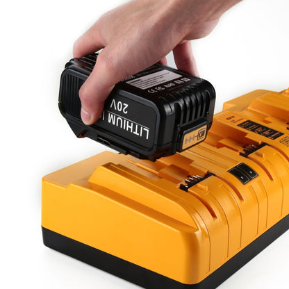 DCB104 Portable Fast Charger 12V-20V Electric Tool Lithium Battery Charger, For Dewalt DCB127 / DCB200 / DCB205 / DCB206, Plug: US - Electric Saws & Accessories by buy2fix | Online Shopping UK | buy2fix