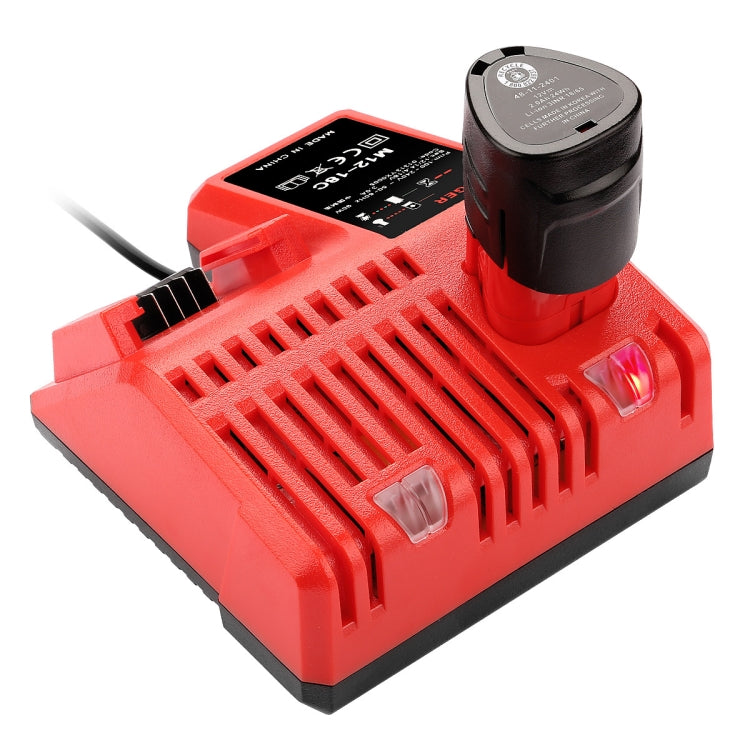 M12-18C For Milwaukee 18V Power Tools Battery Charger, Plug: US - Electric Saws & Accessories by buy2fix | Online Shopping UK | buy2fix
