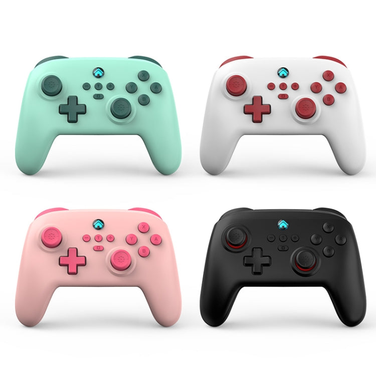 Wireless Bluetooth Gamepad With Wakeup Vibration Body Gamepad For Switch / Android / Apple / PC(Pink) - Gamepads by buy2fix | Online Shopping UK | buy2fix