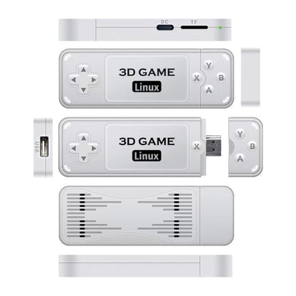 Y6 Handheld Game Console 2.4G HD 4K Wireless Portable Linux Video Game Stick, Style: 128G 10000+ Games - Pocket Console by buy2fix | Online Shopping UK | buy2fix