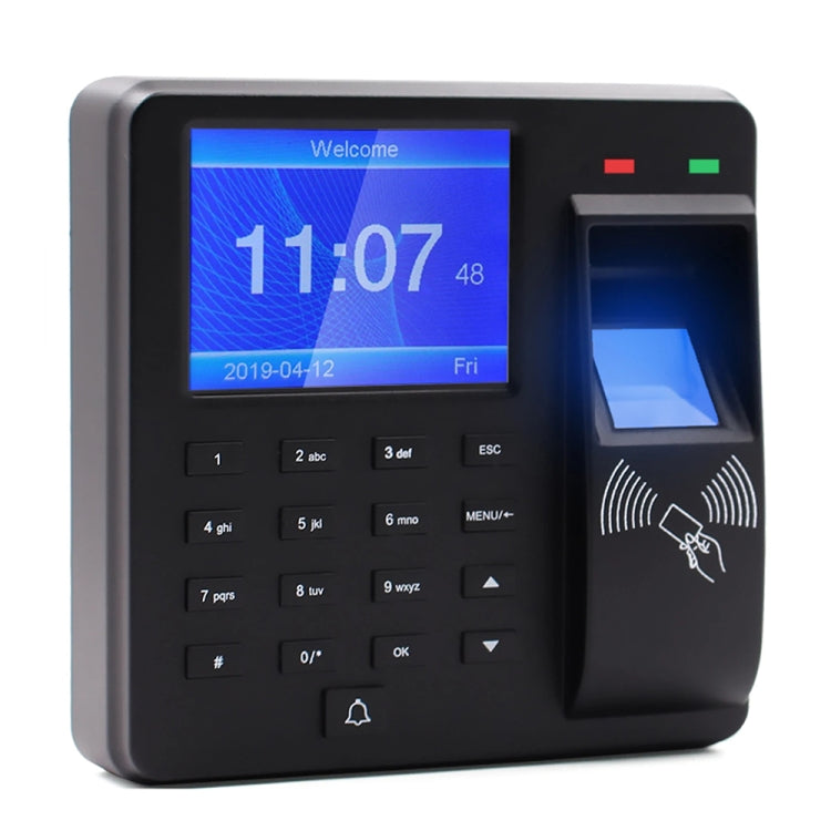 M10 Smart ID Card Recognition Fingerprint Access Control All-in-one Attendance Machine(English Version) - Attendance System by buy2fix | Online Shopping UK | buy2fix