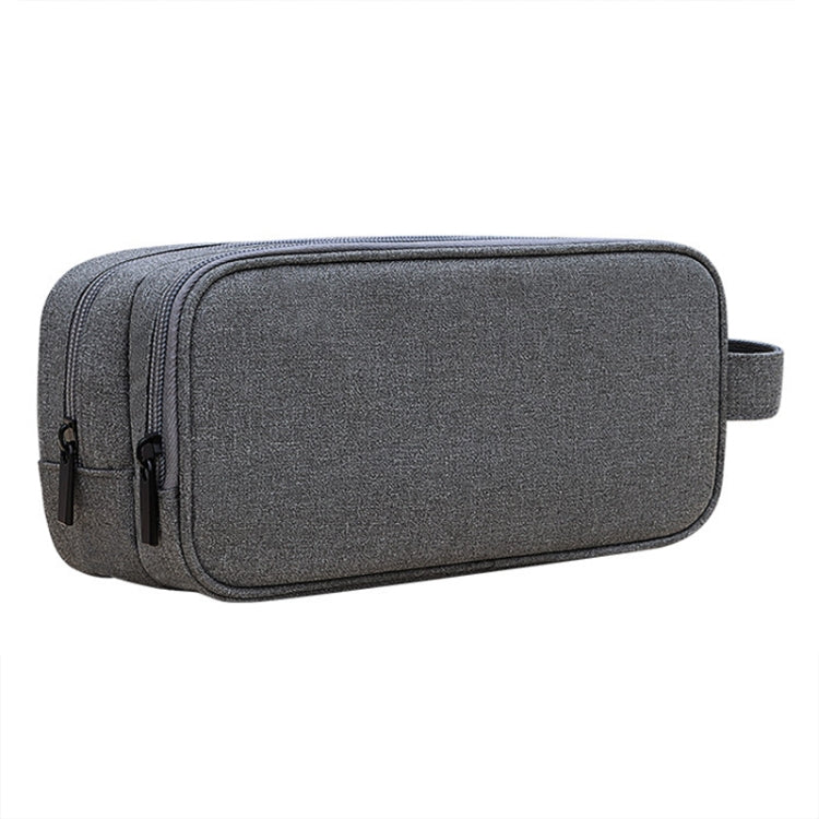 SM09 Double-layer Large Capacity Digital Accessories Storage Bag, Color: Dark Gray - Digital Storage Bag by buy2fix | Online Shopping UK | buy2fix