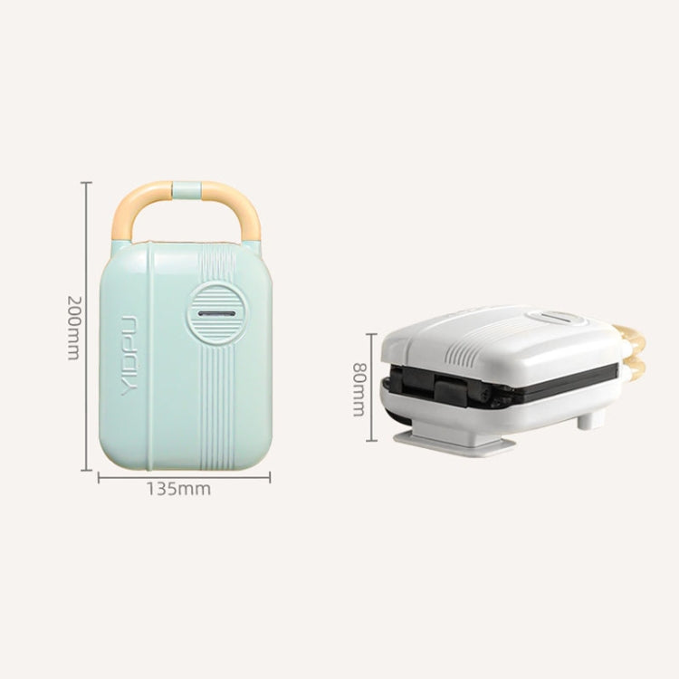 5 In 1 YIDPU Multifunctional Family Breakfast Maker Light Diet Sandwich Waffle Baker, CN Plug(Green) - Bulit-in Ovens & Accessories by YIDPU | Online Shopping UK | buy2fix