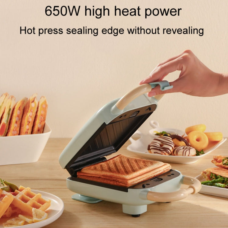 5 In 1 YIDPU Multifunctional Family Breakfast Maker Light Diet Sandwich Waffle Baker, CN Plug(Green) - Bulit-in Ovens & Accessories by YIDPU | Online Shopping UK | buy2fix