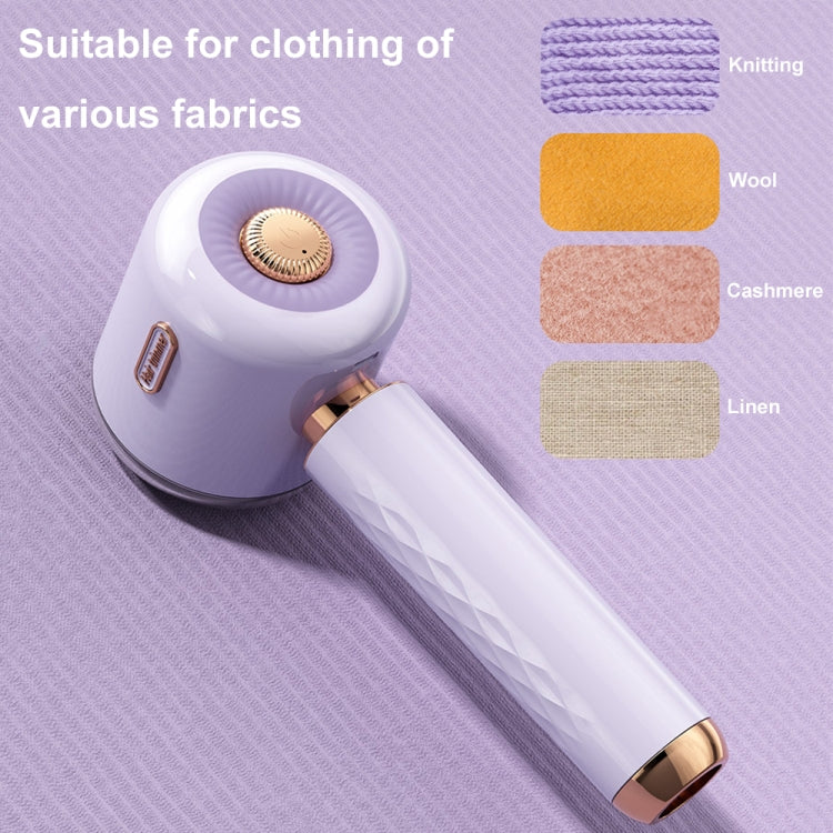 Electric Hair Ball Trimmer Household Hair Removal Ball Tool Shaver, Color: Charging-Purple - Sponges, Cloths & Brushes by buy2fix | Online Shopping UK | buy2fix