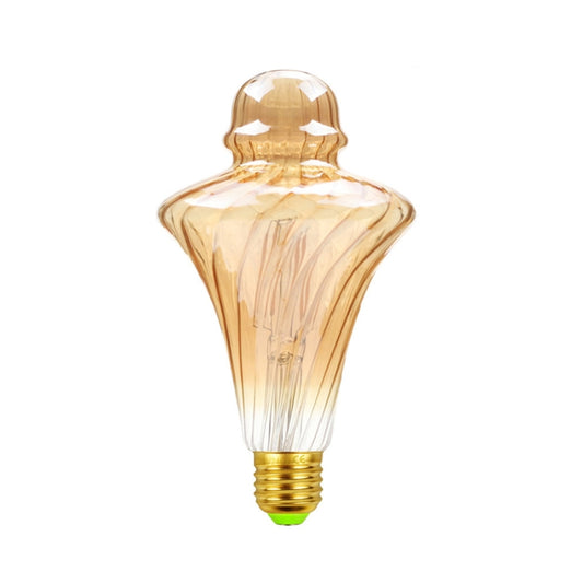 E27 Screw Port LED Vintage Light Shaped Decorative Illumination Bulb, Style: Straw Hat Gold(220V 4W 2700K) - LED Blubs & Tubes by buy2fix | Online Shopping UK | buy2fix