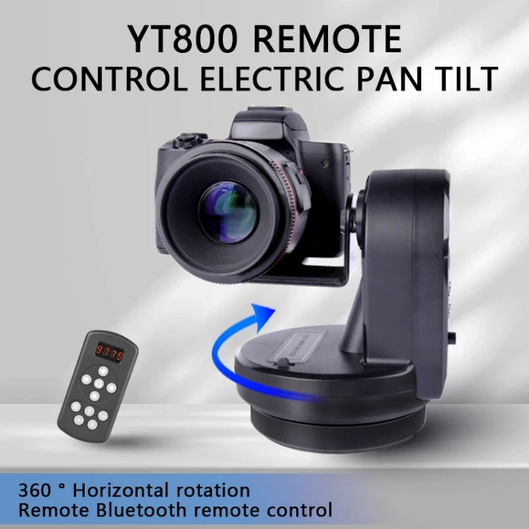 Desiontal YT-800 Cell Phone Camera Remote Control Gimbal 360 Rotation Panoramic Shooting Stabilizer(Standard) - Tripod Heads by Desiontal | Online Shopping UK | buy2fix