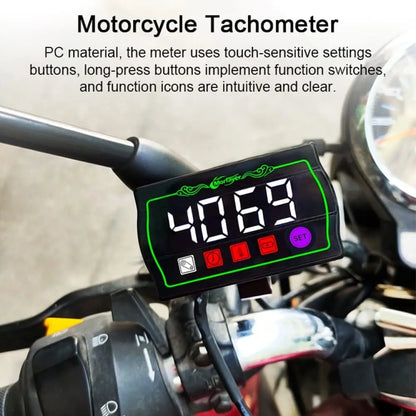 5 in 1 Ambient Temperature Tachometer Morfayer Locomotive Intelligent Multi-function Tachometer - Electrical Instruments by Morfayer | Online Shopping UK | buy2fix