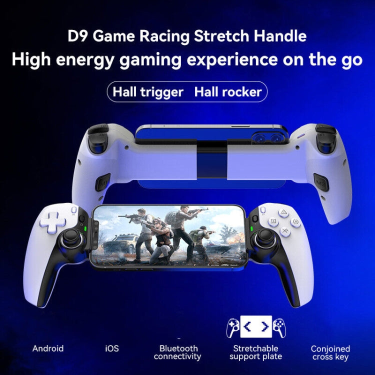 D9 Wireless Phone Stretching Game Controller For Switch / PS3 / PS4(Red) - Controller Gamepad by buy2fix | Online Shopping UK | buy2fix