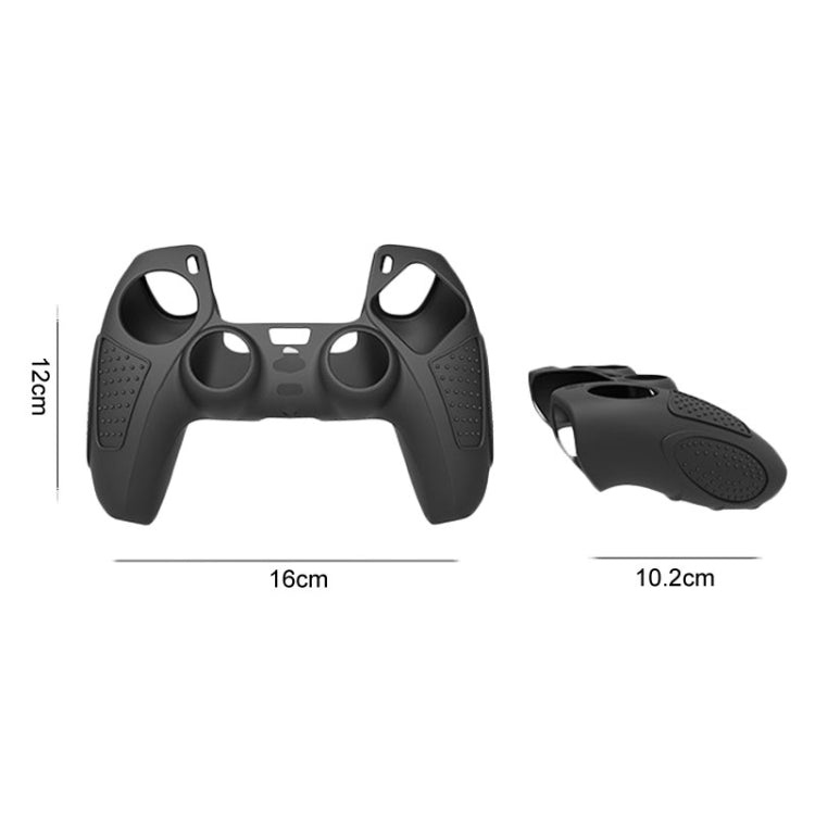 For PS5 Gamepad Silicone Protective Case Anti-Skid Soft Silicone Cover, Color: Blue - Cases by buy2fix | Online Shopping UK | buy2fix