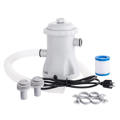 JY-051 110V-240V 330 Gallon Swimming Pool Filter Pump Pool Circulating Cleaner, Spec: UK Plug - Pumps by buy2fix | Online Shopping UK | buy2fix