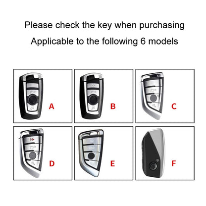 For BMW Car Key Cover Multifunctional Keychain Anti-Lost Number Plate, Style: F - Car Key Cases by buy2fix | Online Shopping UK | buy2fix