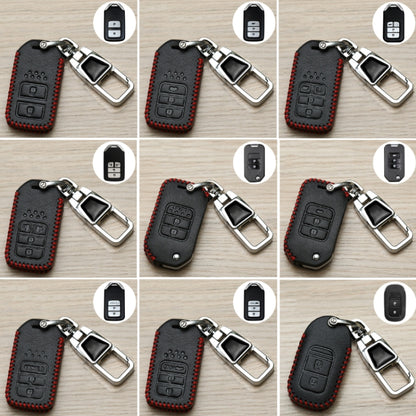 For Honda Car Key Cover Multifunctional Keychain Anti-lost Number Plate, Style: A - Car Key Cases by buy2fix | Online Shopping UK | buy2fix