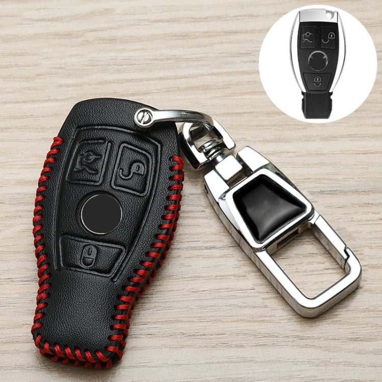 For Mercedes-Benz Car Key Cover Multifunctional Keychain Anti-lost Number Plate, Style: B - Car Key Cases by buy2fix | Online Shopping UK | buy2fix