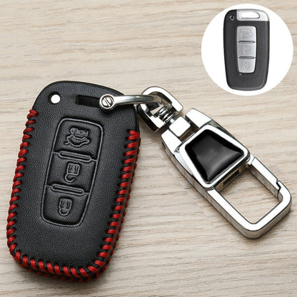 For Hyundai Car Key Cover Multifunctional Keychains Anti-lost Number Plates, Style: C - Car Key Cases by buy2fix | Online Shopping UK | buy2fix