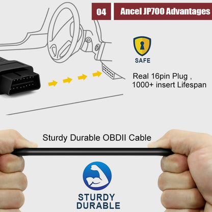 Ancel JOBD+EOBD/OBD-II Car Error Code Diagnostic scanner - Code Readers & Scan Tools by Ancel | Online Shopping UK | buy2fix