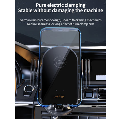 Car Air Outlet Smart Induction Wireless Charging Mobile Phone Holder(Black 66W) - Wireless Charger Holders by buy2fix | Online Shopping UK | buy2fix