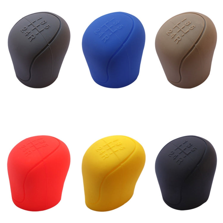 Automotive Silicone Manual Automatic Shift Lever Protective Cover, Size: Gear Shift Beige - Shift Knob by buy2fix | Online Shopping UK | buy2fix