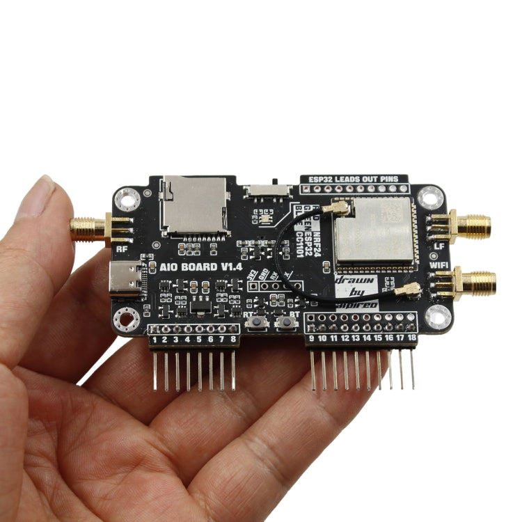 3 In 1 WIFI NRF24+ESP32 Multi-Function Expansion Module(For Flipper Zero) - Modules Expansions Accessories by buy2fix | Online Shopping UK | buy2fix