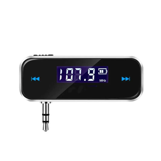 FM-01 3.5mm Music Audio FM Transmitter Mini Wireless Car MP3 Player - Bluetooth Adapters by buy2fix | Online Shopping UK | buy2fix