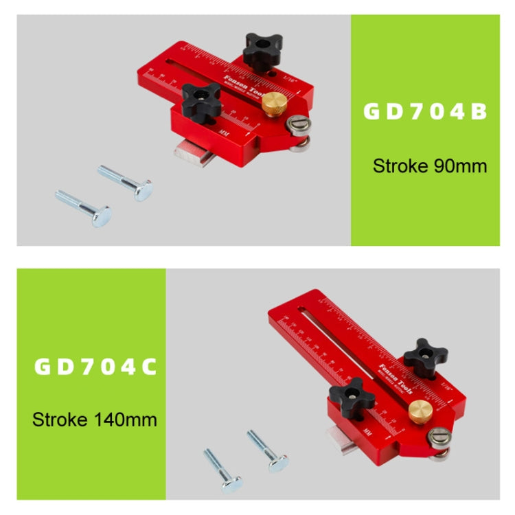 Fonson Woodworking Roller Table Saw Thin Cutting Board Guide Stopper, Model: GD704B - Others by Fonson | Online Shopping UK | buy2fix