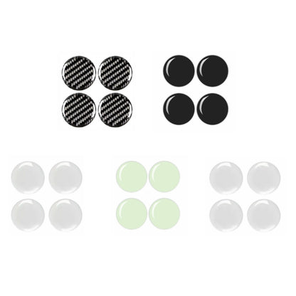 10pcs Car Modification Protection Keyhole Anti-Blocking Sticker(Light Black) - Decorative Sticker by buy2fix | Online Shopping UK | buy2fix