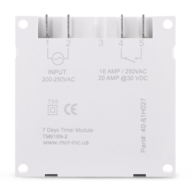 SINOTIMER TM618N-6V 7 Days Weekly Programmable Digital Electronic Timer Switch - Switch by SINOTIMER | Online Shopping UK | buy2fix