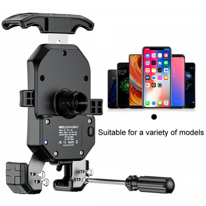 Kewig Motorcycle Heightened Navigation Bracket Outdoor Riding Anti-Theft Cell Phone Holder, Model: M14-C3 - Holder by Kewig | Online Shopping UK | buy2fix