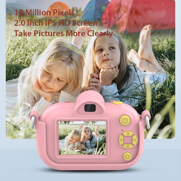 DC501 2.0-Inch 4X Zoom HD Digital Camera Mini Children Photography Camera, Color: Yellow - Children Cameras by buy2fix | Online Shopping UK | buy2fix