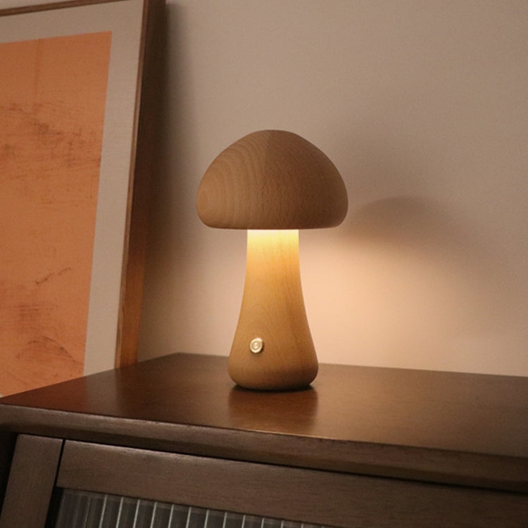 Mushroom Shape Night Light Touch Control Dimmable Bedside Atmosphere Lamp, Style: A Type Beech - Night Lights by buy2fix | Online Shopping UK | buy2fix