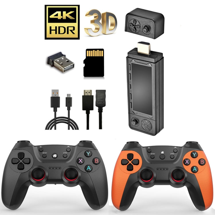 X9 Ultra Video Game Stick Console With 2.4G Double Wireless Controller 64GB 37000+ Games - Pocket Console by buy2fix | Online Shopping UK | buy2fix