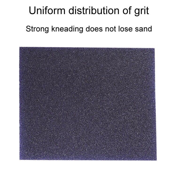 80# Woodworking Polishing Metal Rust Removal Wet And Dry Sponge Sandpaper - Abrasive Tools & Accessories by buy2fix | Online Shopping UK | buy2fix