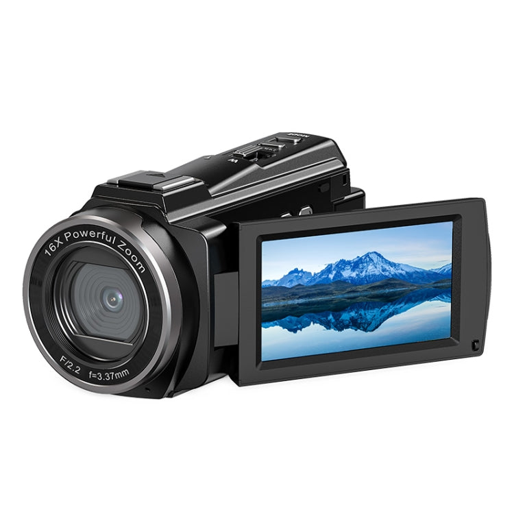 HDV-255K 5K/30FPS 16X Zoom Outdoor Sports HD Electronic Anti-Shake Digital Camera(UK Plug) - Video Cameras by buy2fix | Online Shopping UK | buy2fix