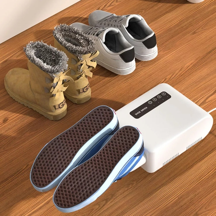 140W Boot Dryer Wall Mounted Shoes Warmer Heater, 3 Gear Timing, 360 Degree Rotating Air Outlet US Plug(White) - Dryers & Accessories by buy2fix | Online Shopping UK | buy2fix