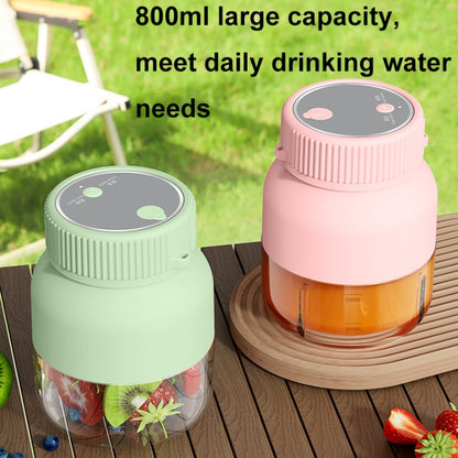 800ml Multifunctional Wireless Portable Juicer Large-capacity Outdoor Juicer(Pink) - Electric juicers by buy2fix | Online Shopping UK | buy2fix