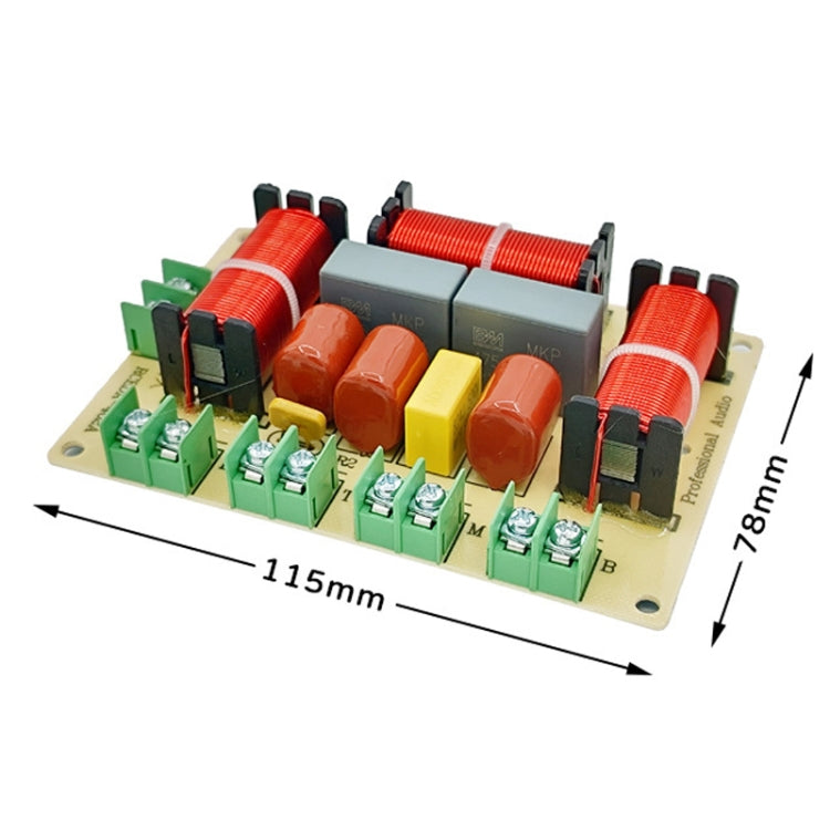 RCEDA-402A One High One Medium Two Low 4-Way Speaker Crossover Audio Modification Divider - Audio Crossover by buy2fix | Online Shopping UK | buy2fix