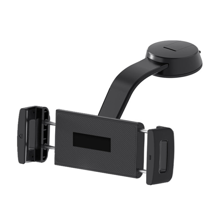 For iPad Car Tablet Holder Suction Cup Mount Car Dashboard Cellphone Stand(Black) - Car Holders by buy2fix | Online Shopping UK | buy2fix