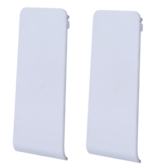 For Nintendo Switch Console 2pcs Replacement Kickstand Back Shell Holder(White) - Holder by buy2fix | Online Shopping UK | buy2fix